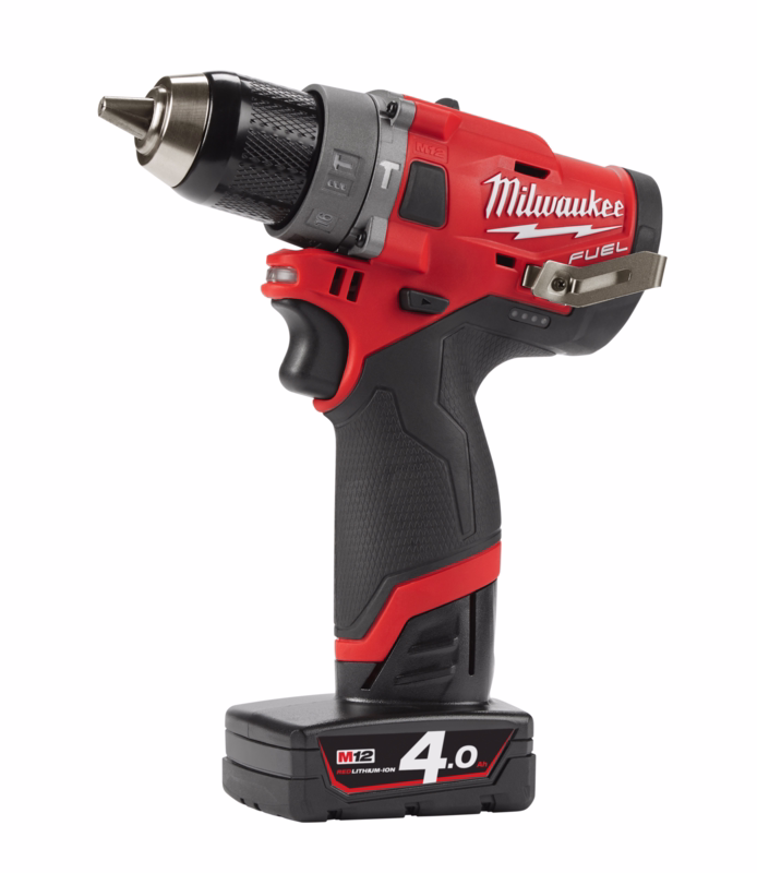 Slagboremaskine M12 FPD-402X 2x4,0 Ah, 12V