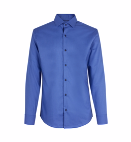 Seven Seas - Skjorte L/S SS311 Slim Fit French Blue