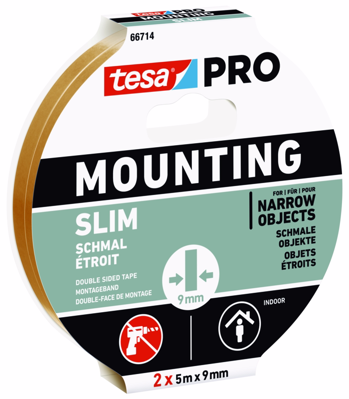 Monteringstape PRO 66714 2x 5mx9mm