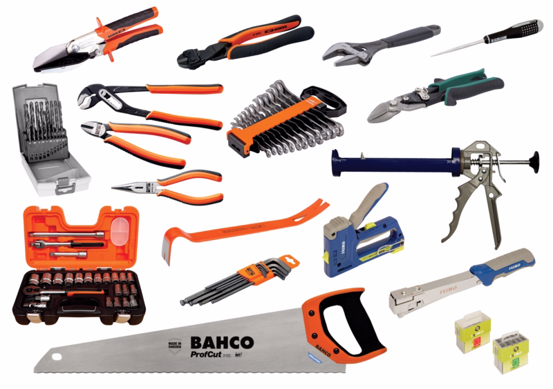 Lærlingesæt Ekstra, 19 dele