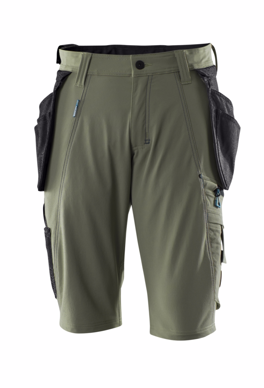 Arbejdsshorts 17149 mosgrøn, str. 50