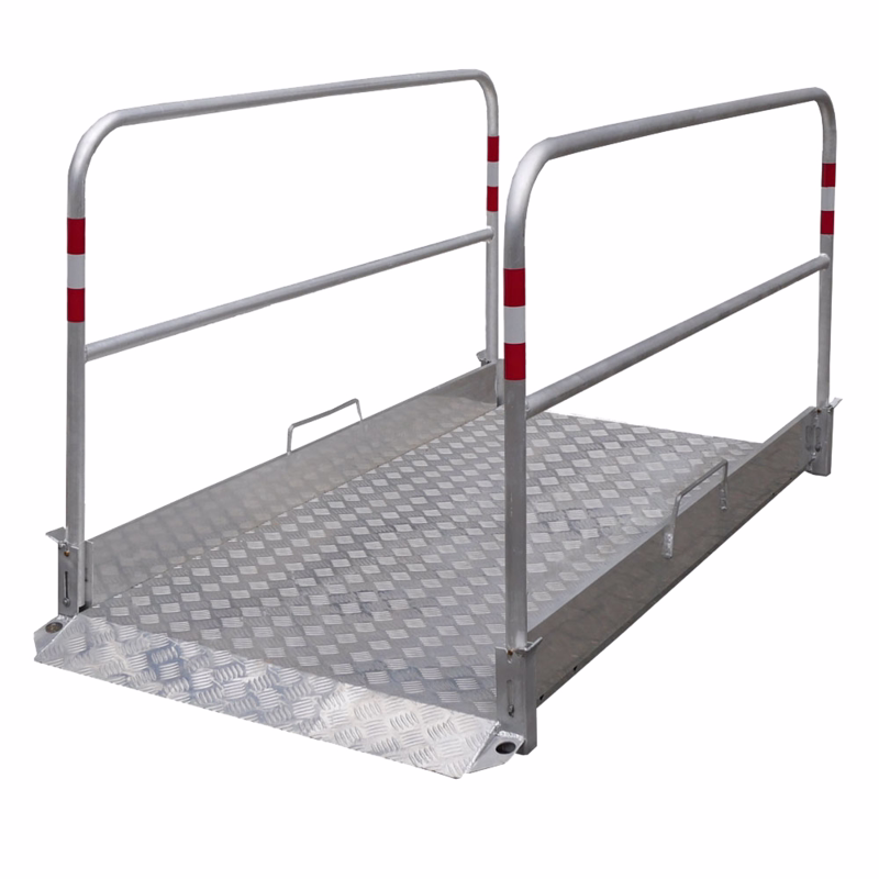 Gangbro alu/alu 1,0 x 1,7 meter