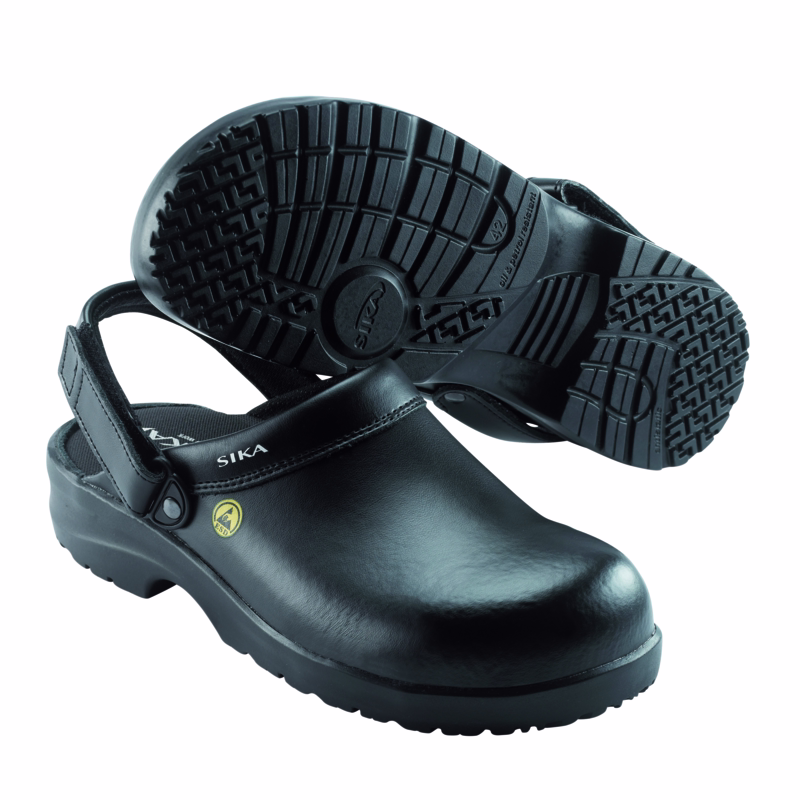 Sikkerhedstræsko m/hælrem Fusion 19477 Sort, str. 36