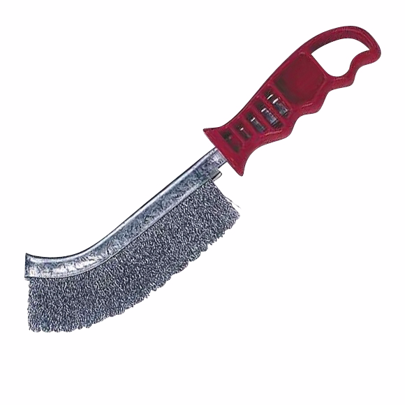 Håndstålbørste stål 140x25mm