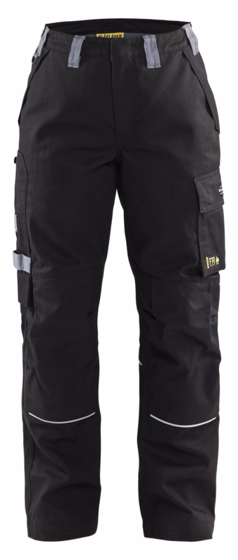 Arbejdsbuks 7173 Dame Sort/Grå, str. C36