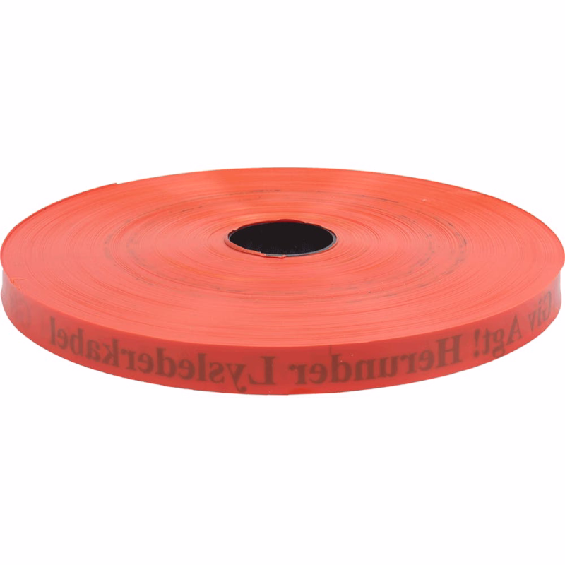 Markeringsbånd orange 25x0,3 mm, 250 m