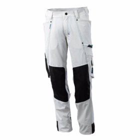 Mascot - Arbejdsbuks 17179 4-vejs stretch Hvid