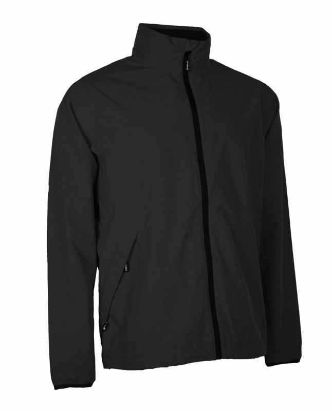 Regnjakke Windbreaker F1011 Sort, str. XL