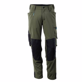 Mascot - Arbejdsbuks 17179 4-vejs stretch Mosgrøn