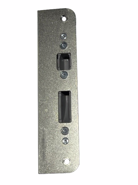 Slutblik t/træ Hage-rigle/rundbolt 204x44mm Højre