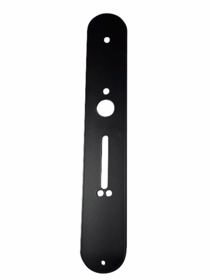   - Dækskilt Sort 60x372mm t/BG2000