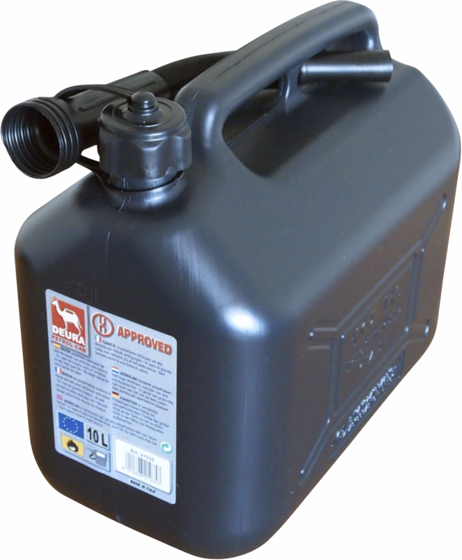 Benzindunk sort, 5 L
