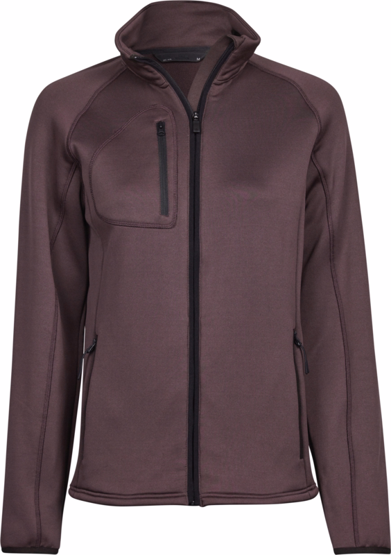 Fleece trøje Dame 9101 Grape, str. 3XL