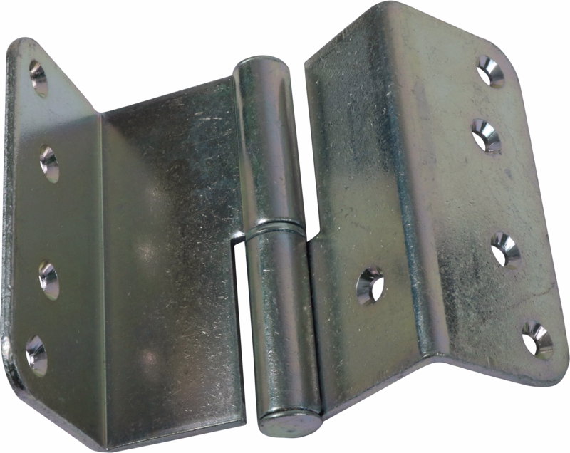 Dørhængsel fzb 110x52x4mm V Ø.hj. s.t. 12330