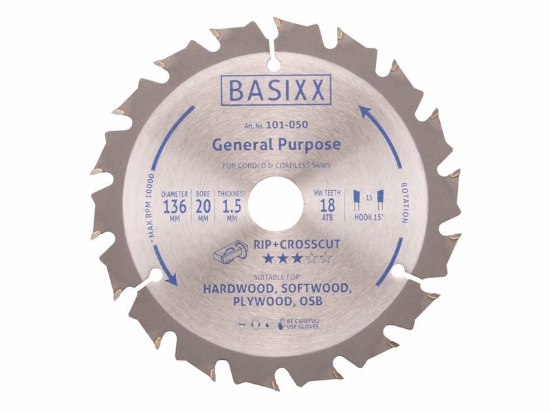 Rundsavklinge Ø160x2,2x20mm Z24W Træ