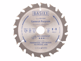 BASIXX - Rundsavklinge Træ