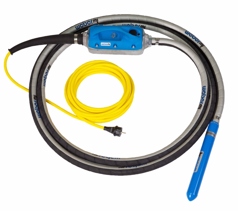 Stavvibrator IVUR 40 m/omformer