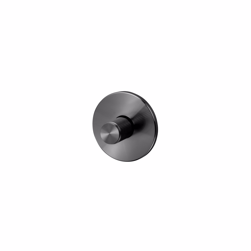 Toiletbesætning gun metal Ø57x4mm klips cc27/38 36-58 Linear