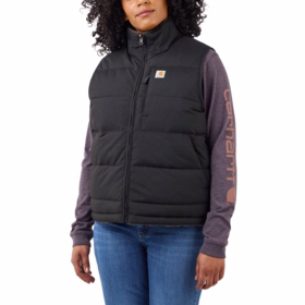 Carhartt - Vest m/sherpa for Dame 105607 Sort