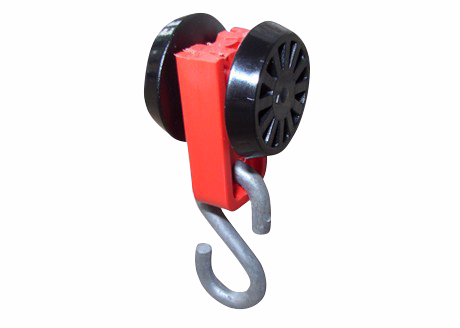 Skydedørsrulle m/S-krog