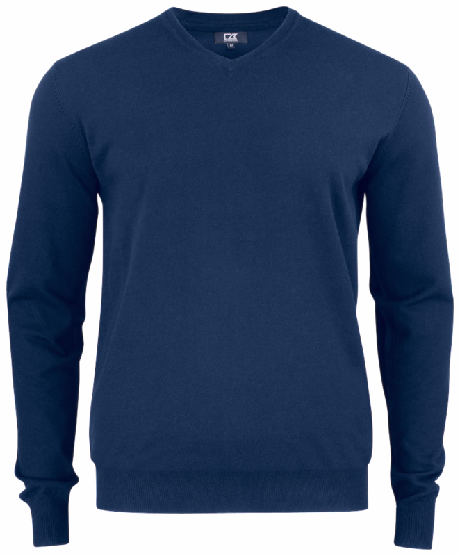 Pullover Oakville V-hals Dark Navy Str. S