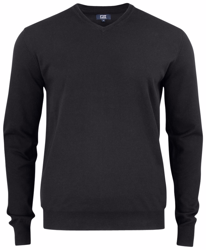 Pullover Oakville V-hals Black Str. S