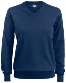 Cutter Buck - Pullover Dame Oakville V-hals Dark Navy
