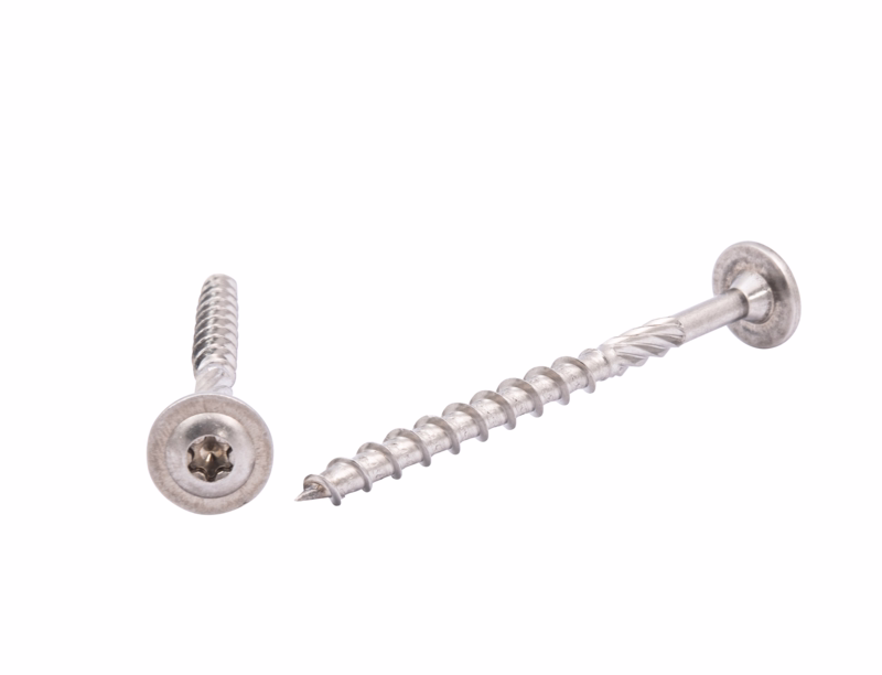 Trækonstruktionsskrue CLT A4 TX40 8,0 x 60 mm á 50 stk
