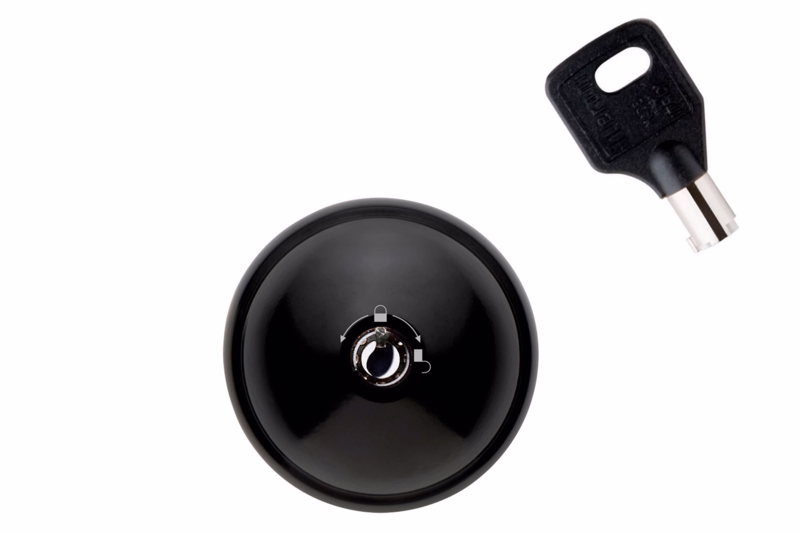 Dørlås UFO3 SmartDuo sort, 1-pak