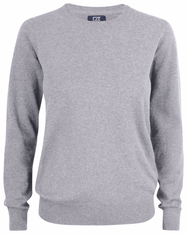 Pullover Dame Oakville Crewneck Grå Mel Str. XS