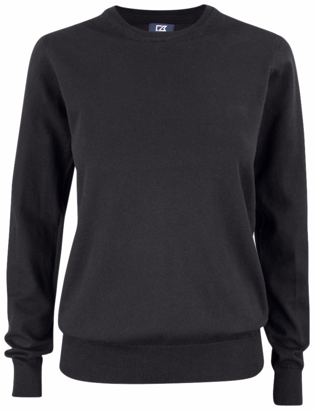 Pullover Dame Oakville Crewneck Black Str. XL