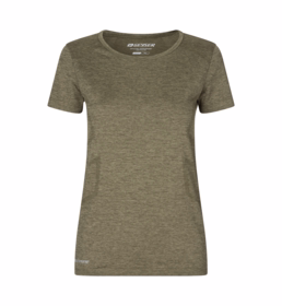 Geyser - T-shirt G11020 Dame Oliven melange