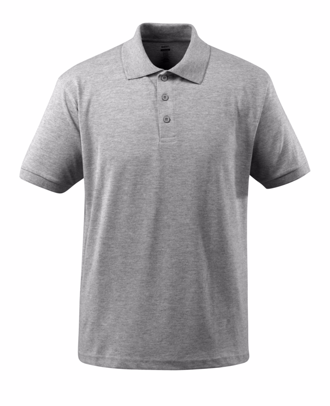 Polo shirt Bandol grå meleret, Str. L