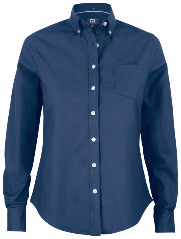 Skjorte Oxford Hansville Blue Str. XL