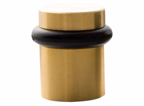 Dørstop mess t/gulv Ø30x40mm