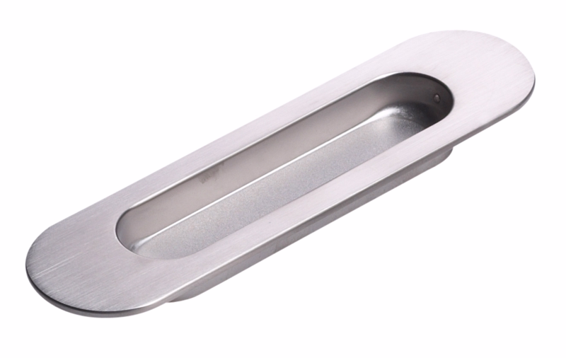 Skydedørsskål 40x150mm matbørstet