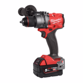 Milwaukee - Slagboremaskine 18V M18 FPD3-502X, 2x5,0 Ah