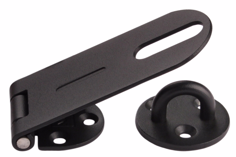 Overfald sort Design 94x38mm 5322