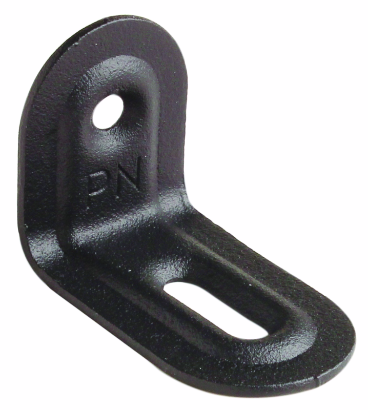 Riglejern sort Design 39/28x23mm6301, ps á 4 stk