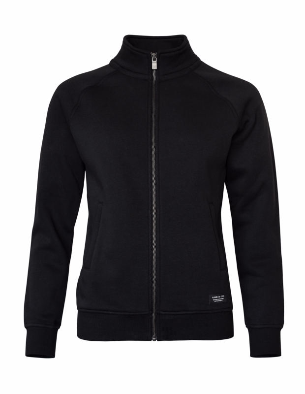 Sweatshirt m/lyn Dame Cambridge Black, str. S
