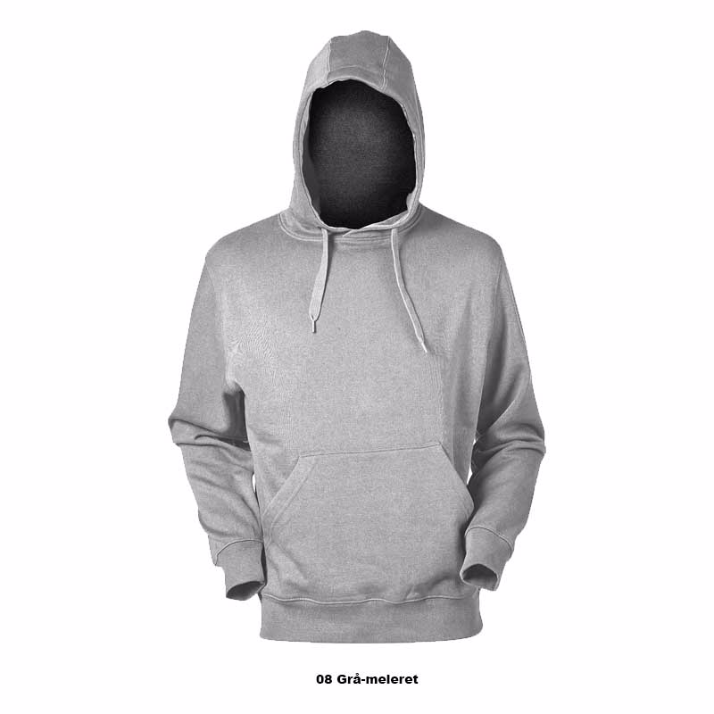 Hættetrøje Revel Grå-meleret Str. XL