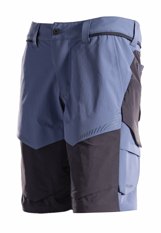 Arbejdsshorts 22149 Stenblå/mørk marine, str. 29C46