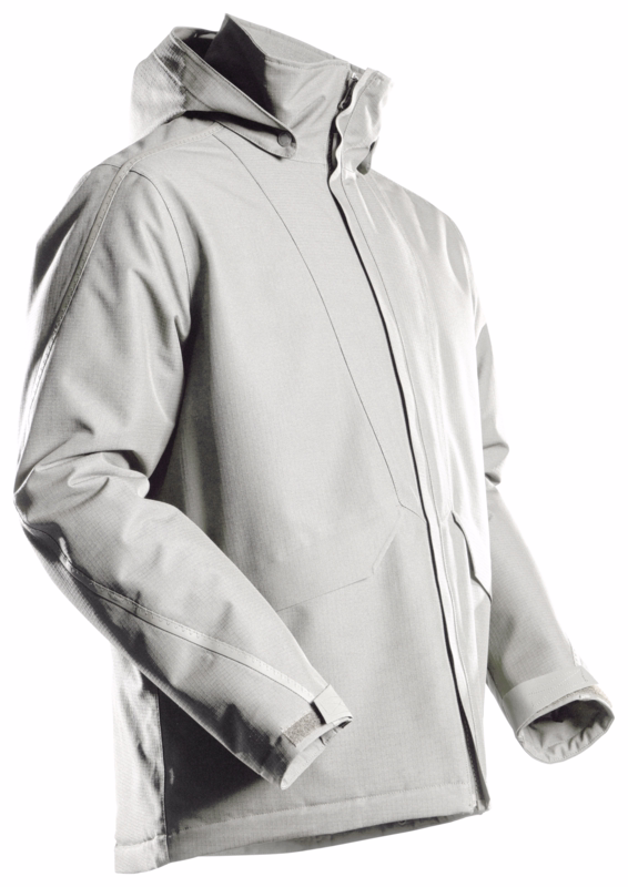 Vinterjakke 22435 Hvid, str. 5XL