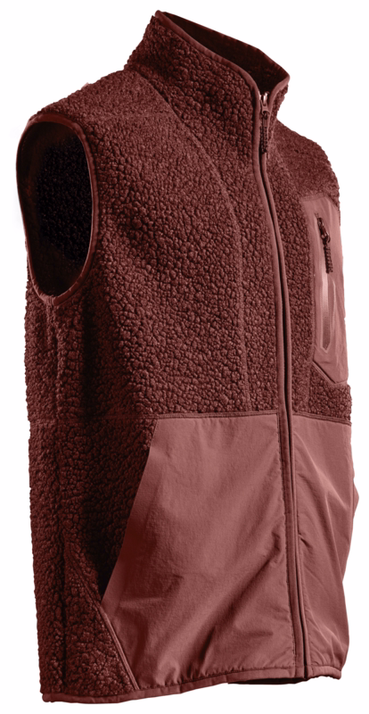 Termovest fiberpels 22465 Efterårsrød, str. M