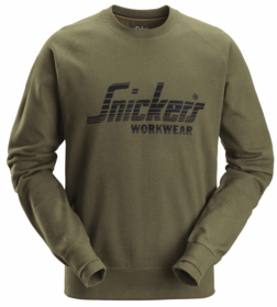 Snickers - Sweatshirt 2892 Khaki grøn