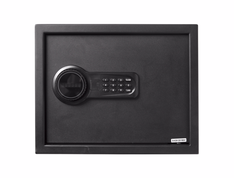 Værdiskab med kodelås & LCD display