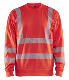 Blåkläder - Sweatshirt 3562 Hi-vis Rød