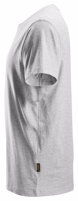 T-shirt V-hals 2512 Lys gråmeleret, str. XL