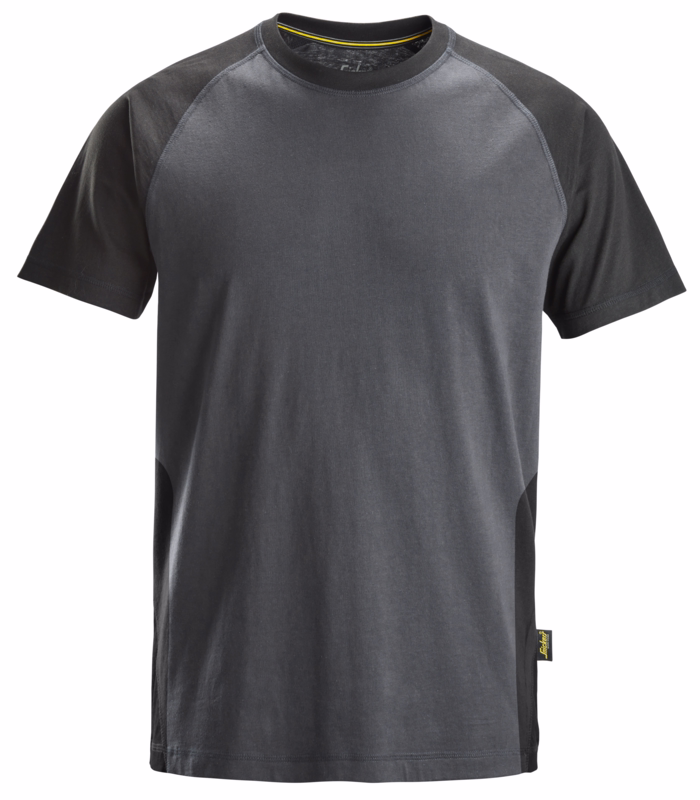 T-shirt 2550 Koksgrå/sort, str. S