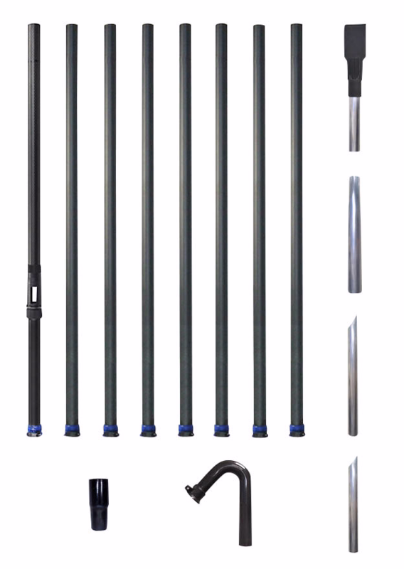 Tagrende-rensesystem Galaxy 12 mtr, m/tilbehør